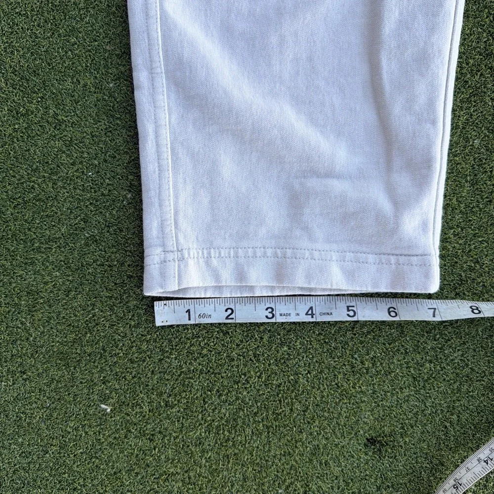 Buck Mason Sweatpants Mens XL Cream Tapered Joggers Casual Cotton Minimalist
